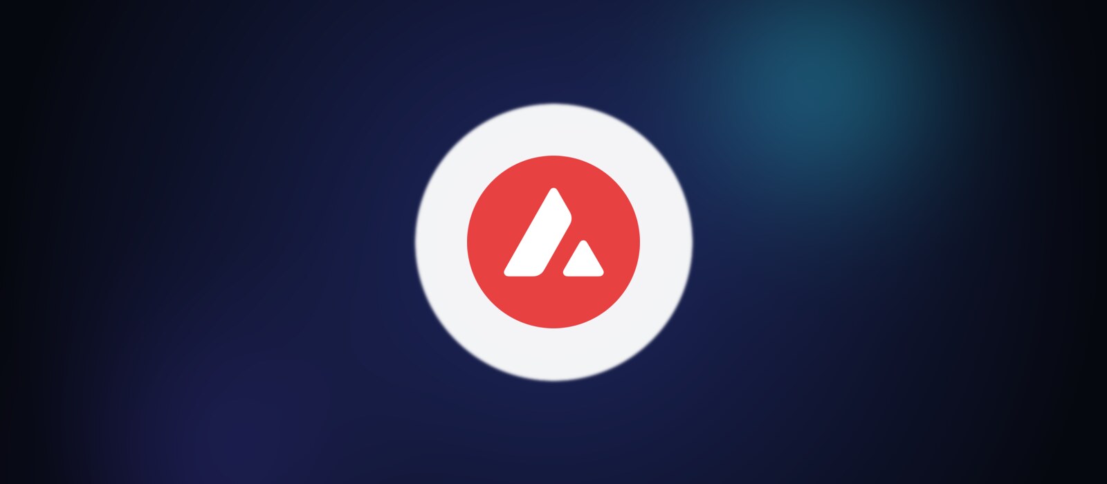 Official Avalanche logo on a dark indigo Cometcoin review cover